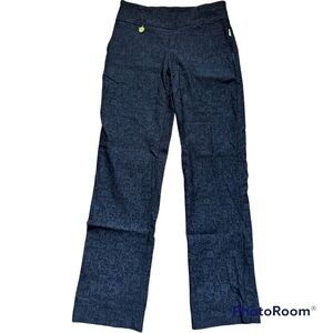Swing control woman’s golf pants size 0 printed letter